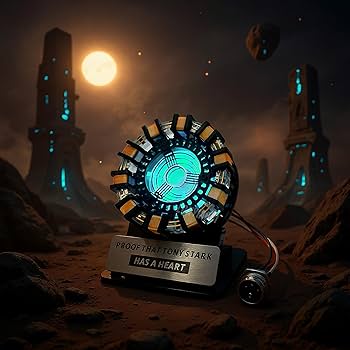 最終値下げ！　アークリアクター Amazon.co.jp: 新バージョン 1:1 アイアンマン アークリアクター